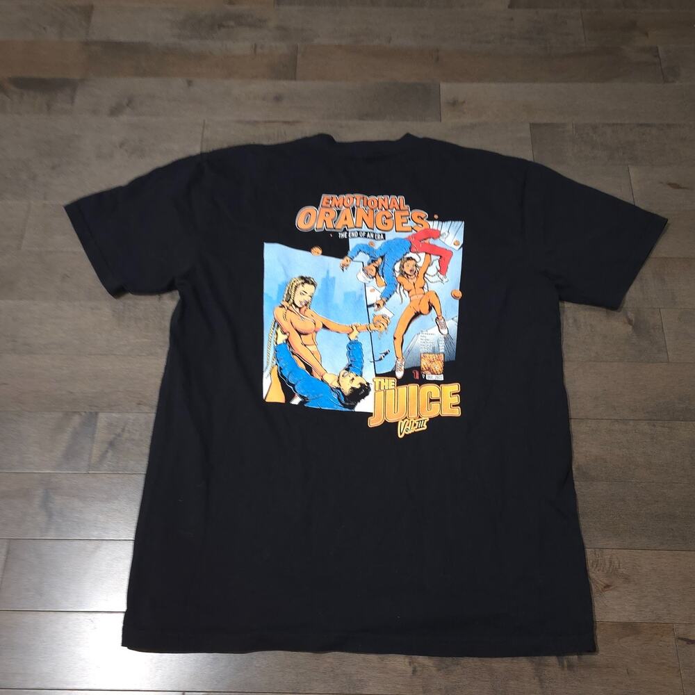 Sour Orange The Juice Vol 3 Emotional Oranges T Shirt Black Graphic Tee - Picture 6 of 10